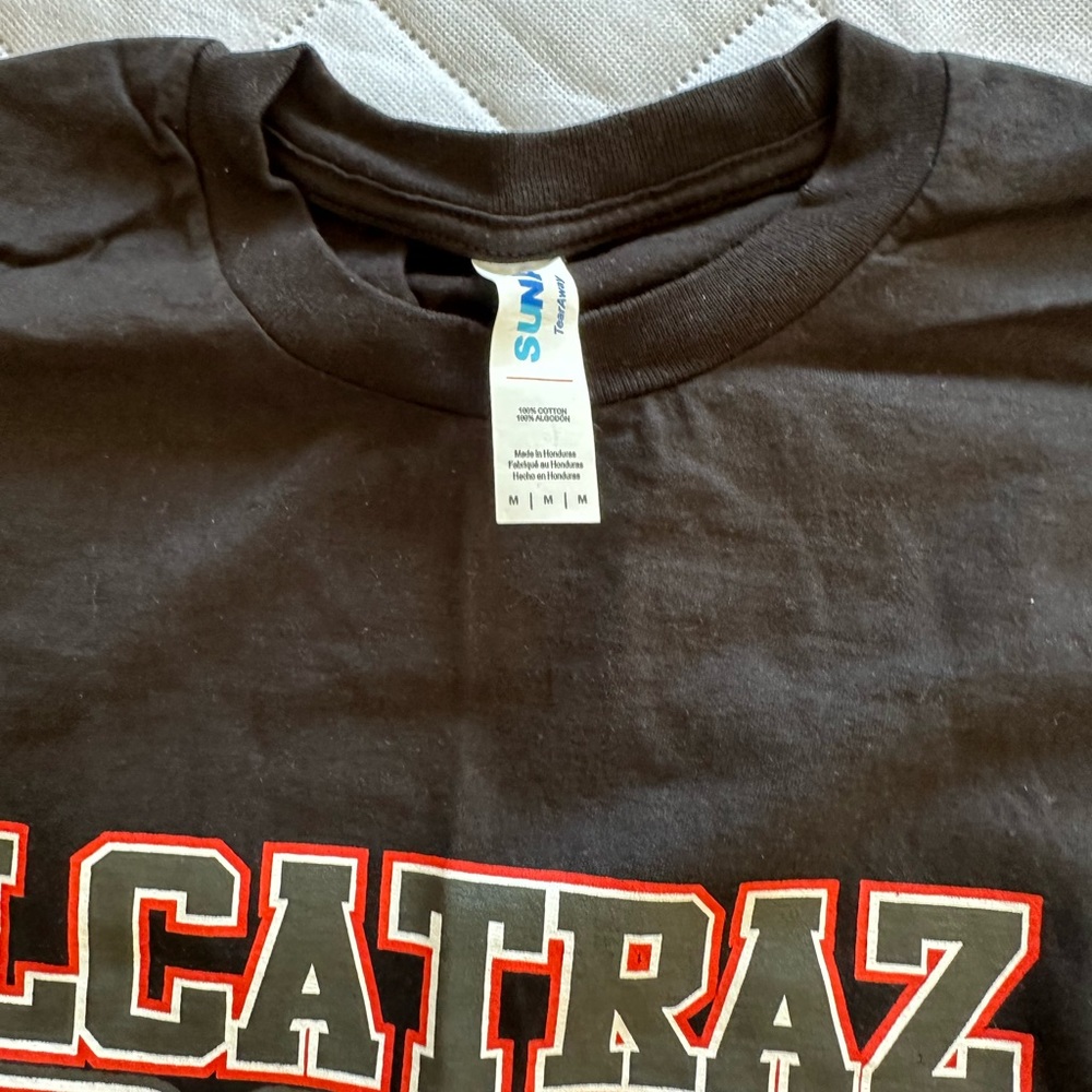 Mens t shirt Alcatraz